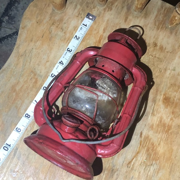 Vintage dietz red lantern no. 50 - Picture 10 of 12